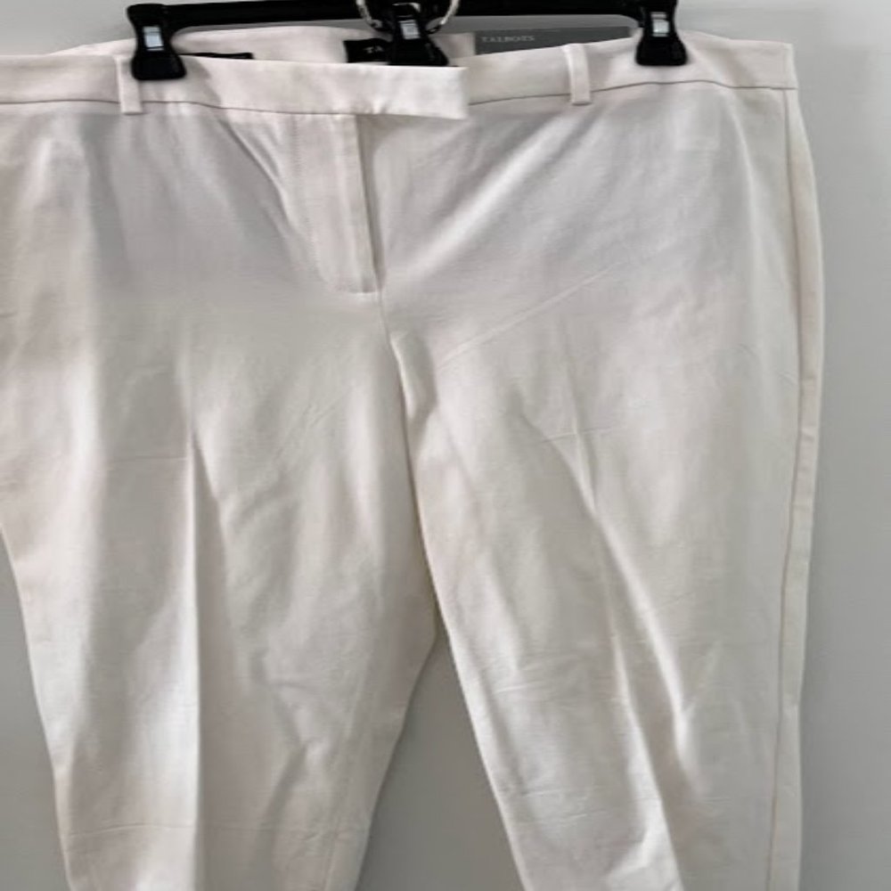 Talbots size 16 High-waist straight pant